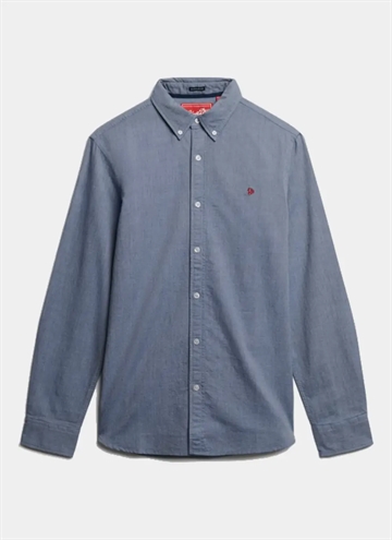 Superdry Klassiskt Oxford L/S Skjorta